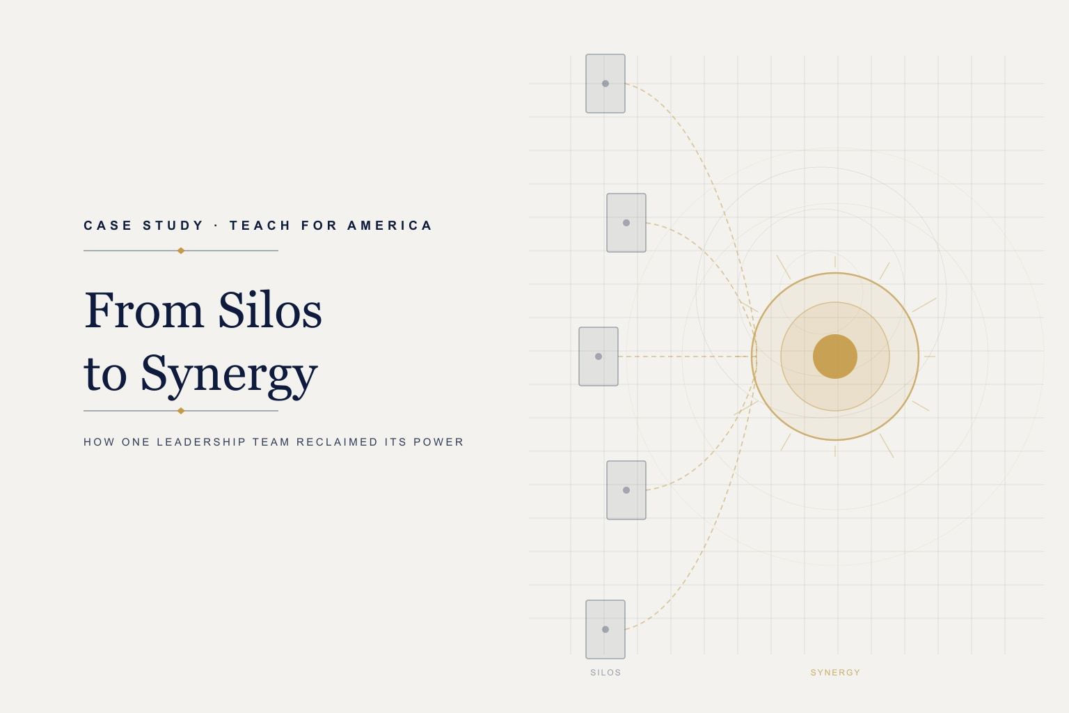 From Silos to Synergy: How One Leadership Team Reclaimed Its Power to Serve
